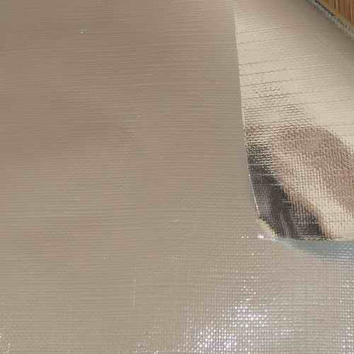 Aluminum Foil fiberglass Cloth with MPET back（Model FMG70）