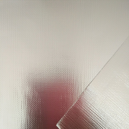 Flame Retardent Double-side Alu. Film Fiberglass Cloth (Model FGS702FR)