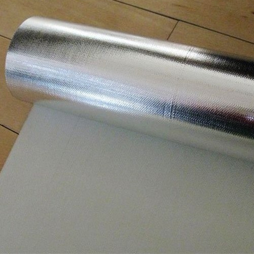 单面镀铝膜玻纤布（型号FG702）